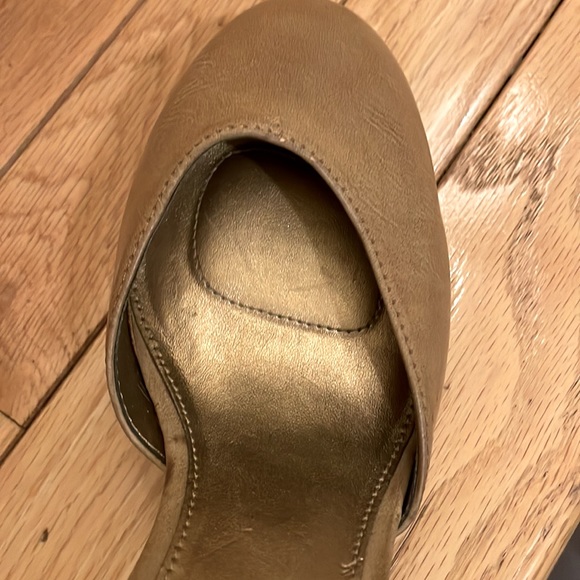 Kelly & Katie Tan Block High Heels Buckle Pumps Size 8.5 - Picture 11 of 11